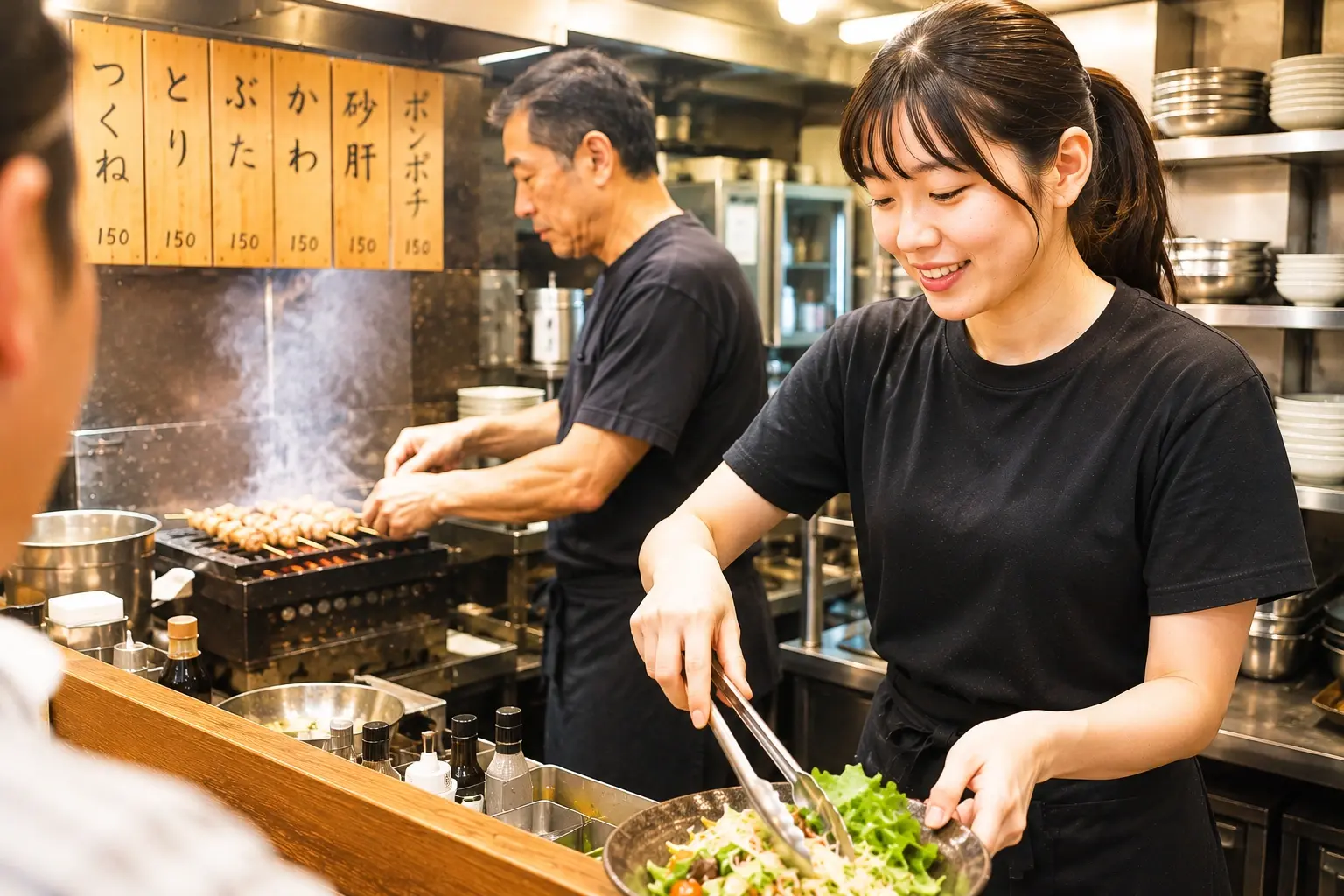 地元で愛される人気居酒屋のキッチンスタッフ